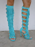 Tiffany Tassel Boots