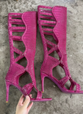 Berry Croc Boots